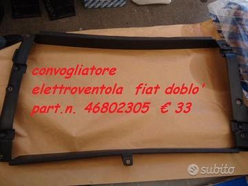FIAT DOBLO' : CONVOGLIATORE ARIA