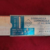 righello di calcolo siderurgico sidercomit