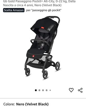 passeggino nex to me e seggiolone 