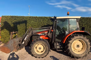 Trattore Same Silver 90 DT con caricatore frontale