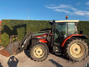 Trattore Same Silver 90 DT con caricatore frontale