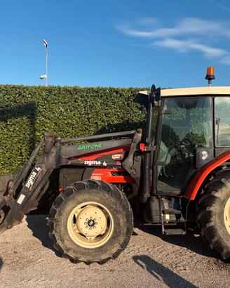 Trattore Same Silver 90 DT con caricatore frontale