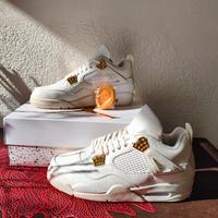 Nike Air Jordan 4 Retro "Metallic Gold"