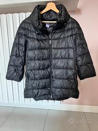 Piumino nero “OLTRE”