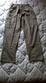 2 paia pantaloni leggeri tasconi
