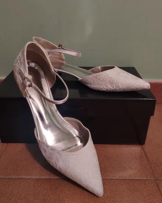 Scarpe eleganti da sposa o per evento 2,5cm tacco