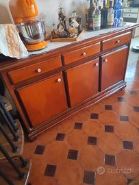 credenza in ciliegio legno massello