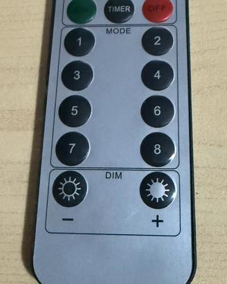 Telecomando per luci e catene luminose