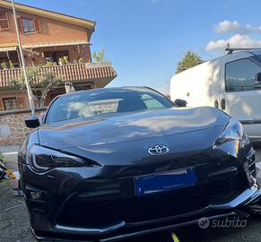 Front lip carbon fiber gt86