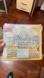 5 Bustine + Blister Eevee Pokemon 30ºanniversario