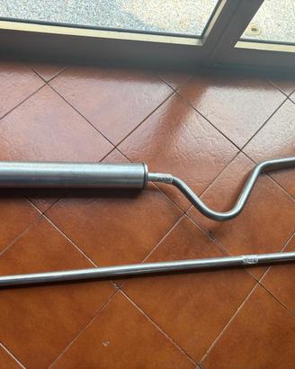 Marmitta scarico completo Fiat 500 Topolino C