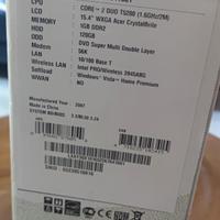 Acer Aspire 5632WLMi PC portatile 