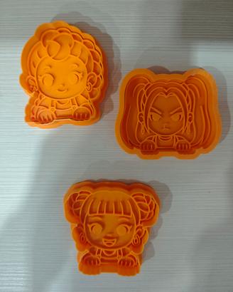 set 3 formine Demon Hunters K-pop 