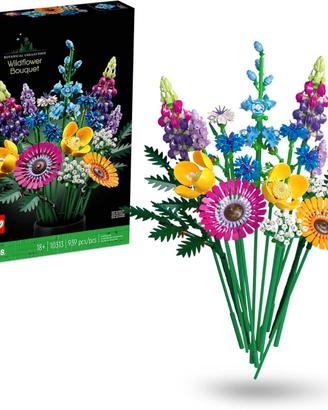 LEGO Botanicals Bouquet Fiori Selvatici Finti con