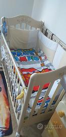 cameretta lettino fasciatoio armadio