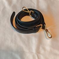 Tracolla nera per borsette