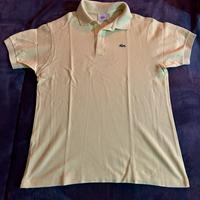 Polo Lacoste gialla taglia S