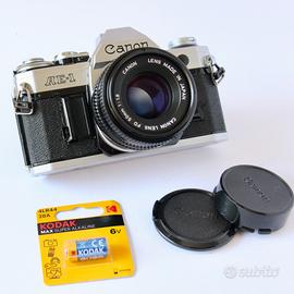 Canon AE-1 Chrome + Canon FD 50mm f/1.8 PERFETTA