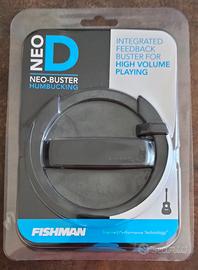 FISHMAN Neo-Buster Soundhole Pickup Humbucker & Fe
