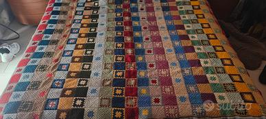 Coperta "Granny" vintage handmade 
