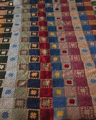 Coperta "Granny" vintage handmade 