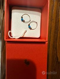 Dodo orecchini hoop mini granelli