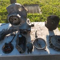 carter motore vespa px 125 con miscelatore