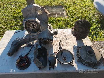 carter motore vespa px 125 con miscelatore