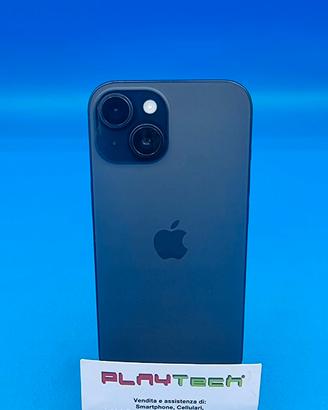 APPLE IPHONE 15 BLACK 128GB BATTERIA 99% USATO