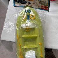 Miniboat eurostil giocattolo vintage gommone motor