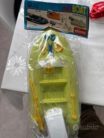 Miniboat eurostil giocattolo vintage gommone motor