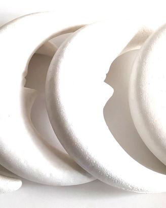 LUNA IN POLISTIROLO SET DI 4 PZ.