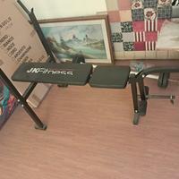  La panca JK 6055 con porta bilanciere regola