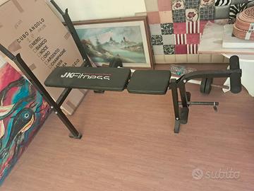  La panca JK 6055 con porta bilanciere regola