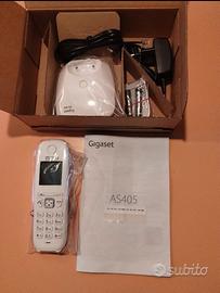 Cordless AS 405Gigaset bianco
