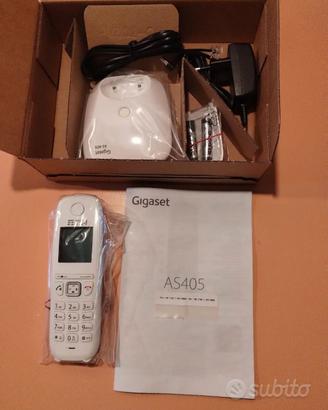 Cordless AS 405Gigaset bianco