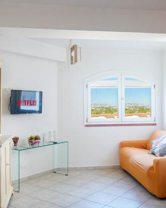 Iside Apartment | Vista mare + piscina | Casarossa