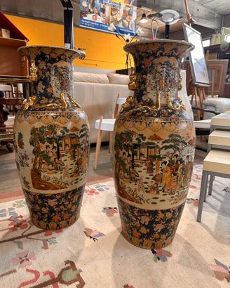 Coppia anfore Royal Satsuma
