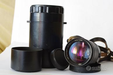 Jupiter russo 37A -135mm f/3.5-M42-12 lame ZENIT