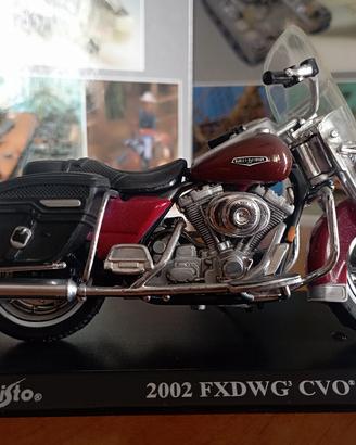 Harley Davidson, modellino, scala 1:18