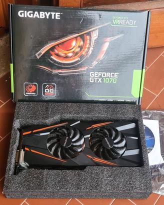 Scheda video gaming GeForce GTX 1070 8GB GDDR5
