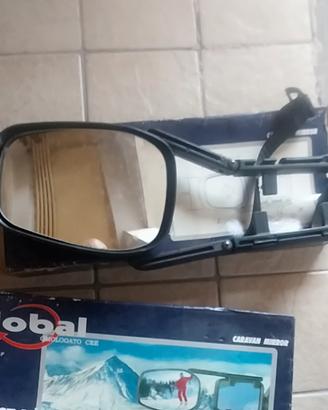 specchietto retrovisore per roulotte e caravan 