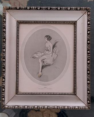 due disegni di Lewis Baumer