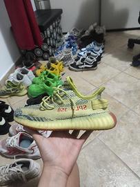 yeeze 350 gialle fluo originali tg 43/44