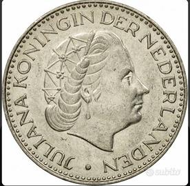 Moneta Olandese 1 fiorino