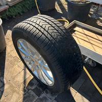 4 GOMME + 4 CERCHI ORIGINALI PORSCHE