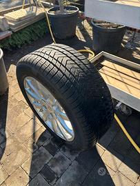 4 GOMME + 4 CERCHI ORIGINALI PORSCHE
