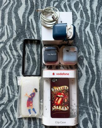 3 Custodia iphone 5s/cuffie iphone/copri cuffie