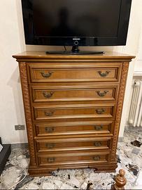 COMO’ ALTO/CASSETTONE IN LEGNO INTAGLIATO