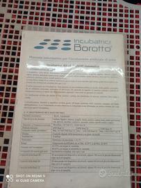 incubatrice borotto  real 49 usata 